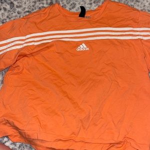 Adidas Cropped Short Sleeve Tee